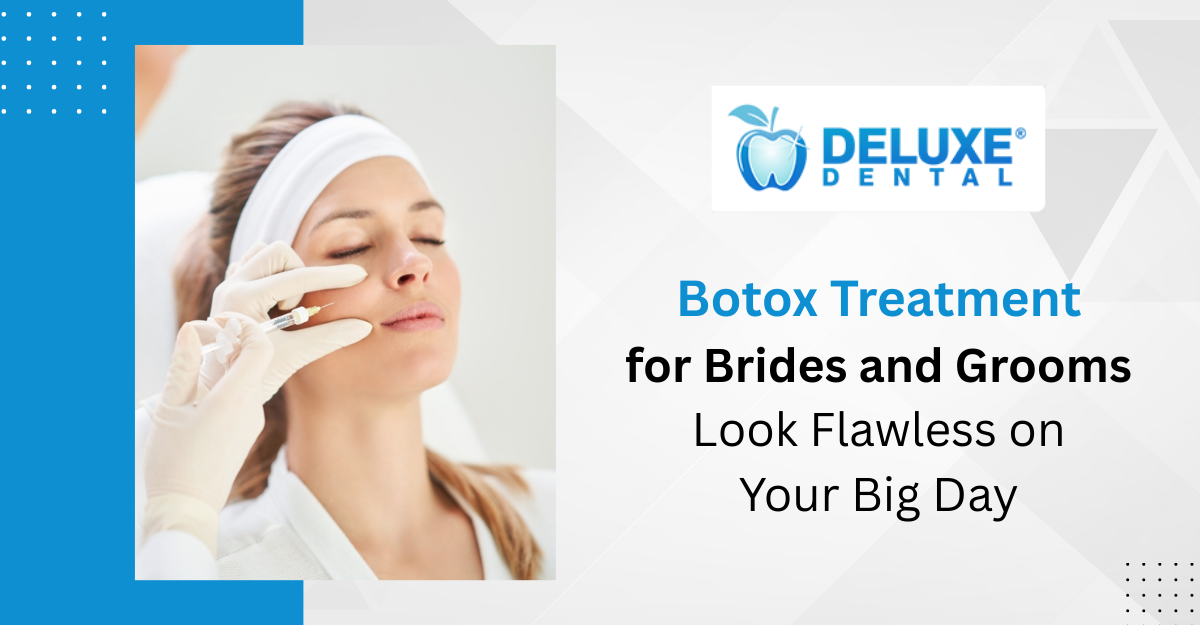 Bride and groom with flawless skin after pre-wedding Botox treatment in Kuna, Idaho